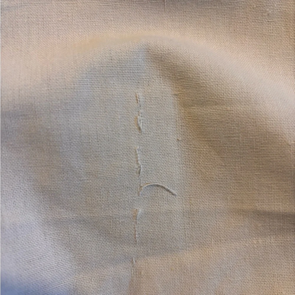 YAURA Elegant One-Shoulder Cream Dress - Picture 6 of 7